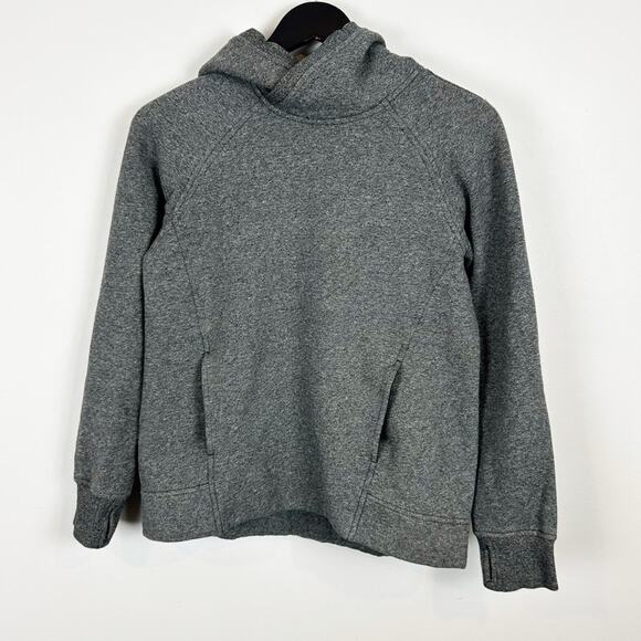 lululemon athletica Women's At Ease Hoodie Heathered Grey Size 4 - Picture 1 of 5